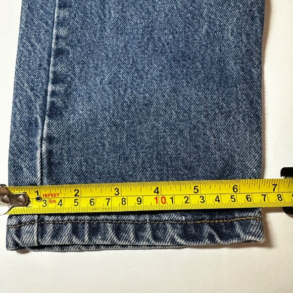 Levi Strauss 5 Pocket Blue Denim Jeans Boy's Size 8 Reg Made In USA 1998 - Picture 13 of 15